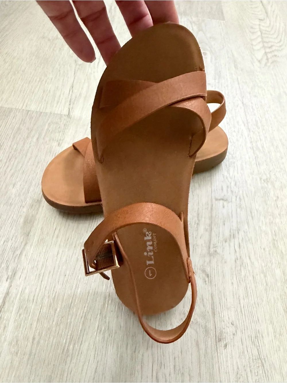 Classic Brown Strappy Sandals